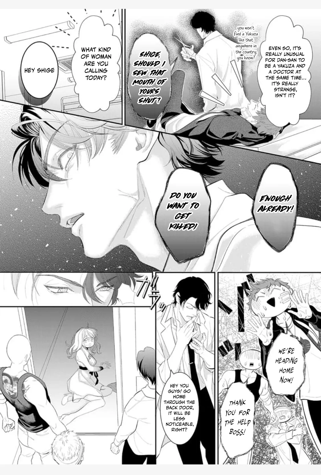 The White-Coated Tiger Is An Evil Stud -The Secret Doctor For The Mafia Has His Way With Me Every Night In Bed...- Chapter 1 page 12 - 