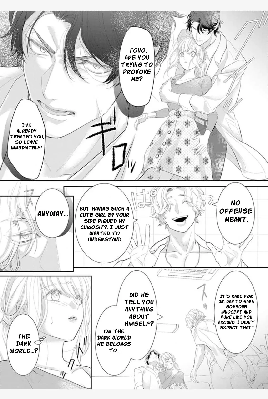 The White-Coated Tiger Is An Evil Stud -The Secret Doctor For The Mafia Has His Way With Me Every Night In Bed...- Chapter 2 page 13 - 