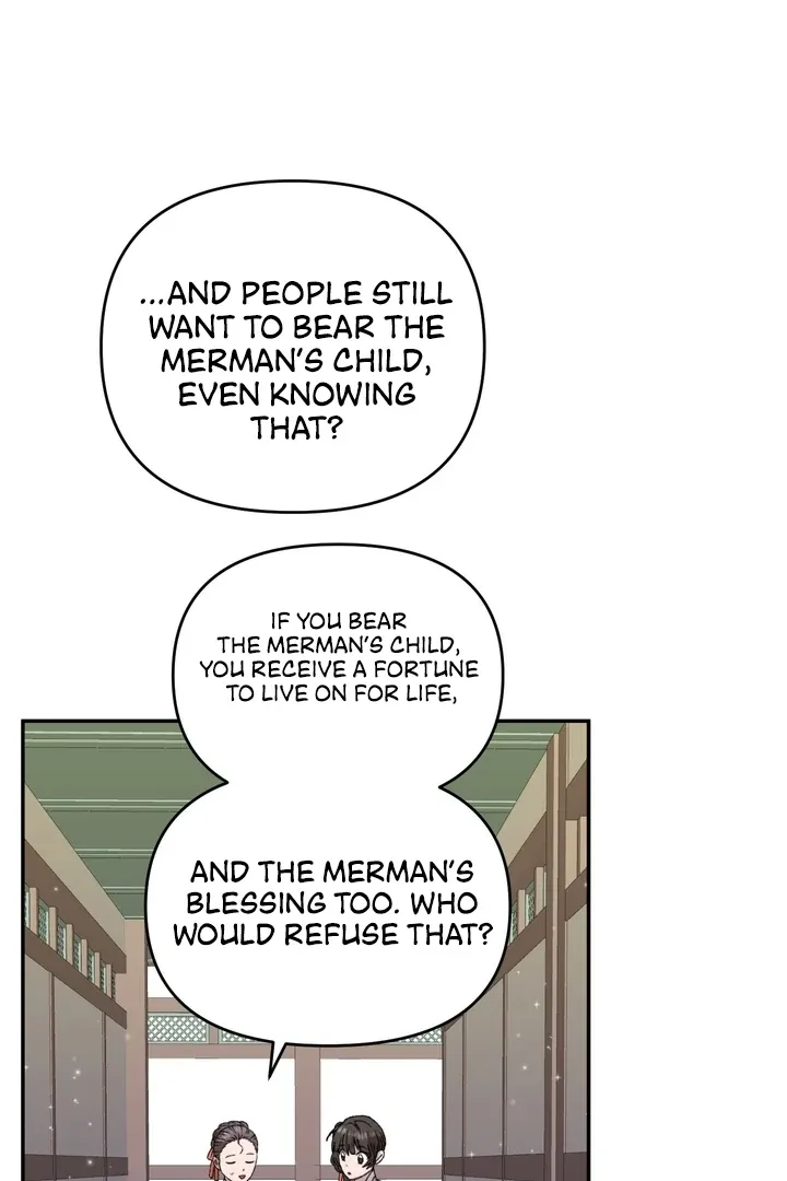 The white-haired merman Chapter 6 page 58 - 