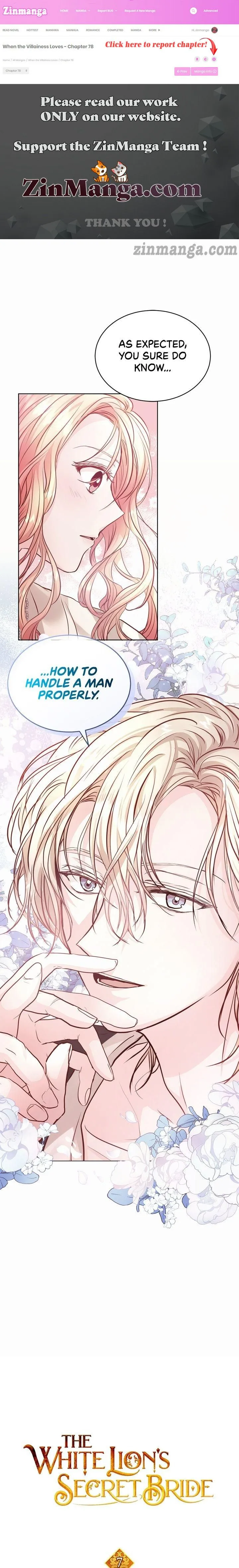 The White Lion’s Secret Bride Chapter 7 page 1 - 