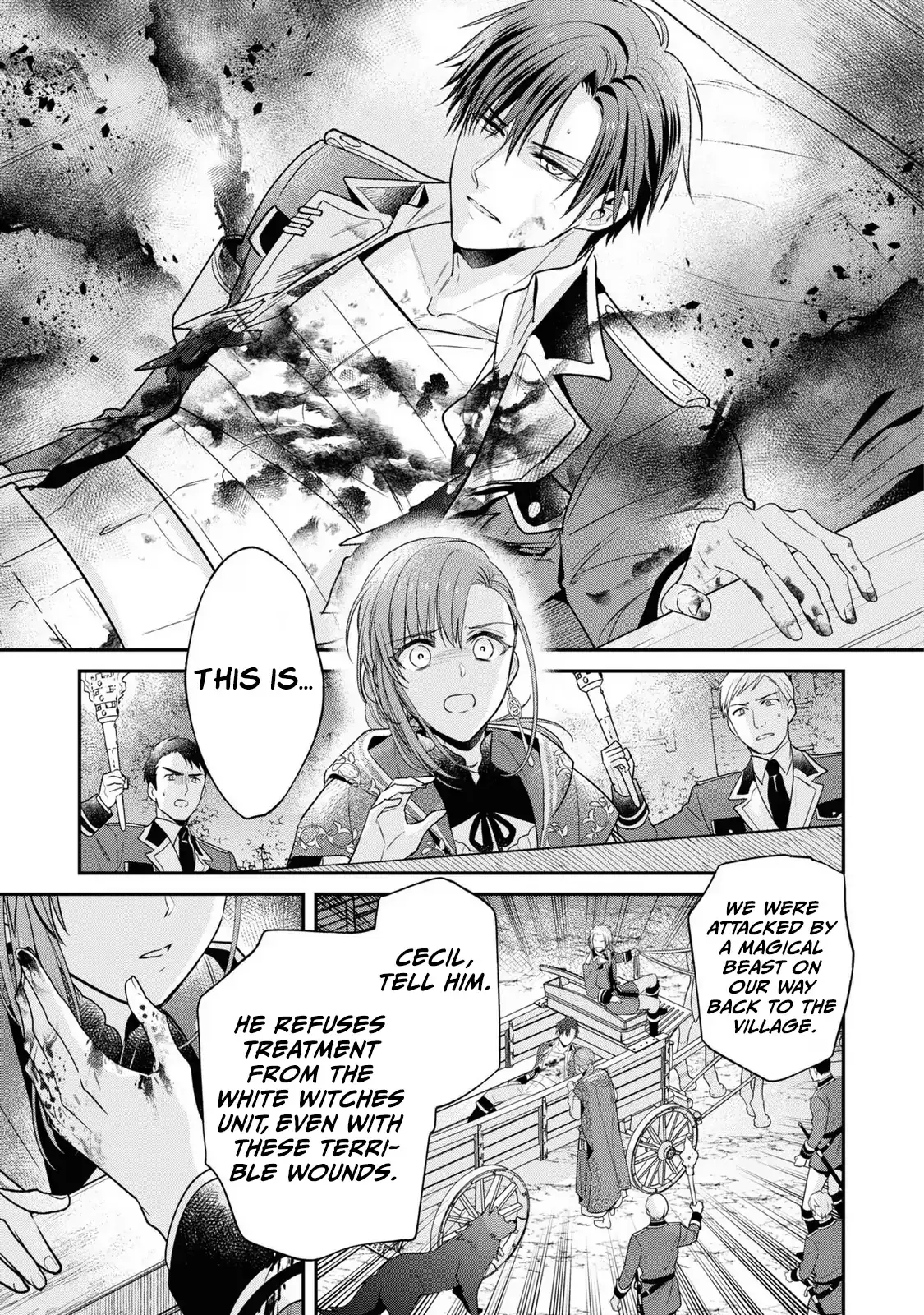 The white witch was not supposed to be part of the test Chapter 10 page 17 - 