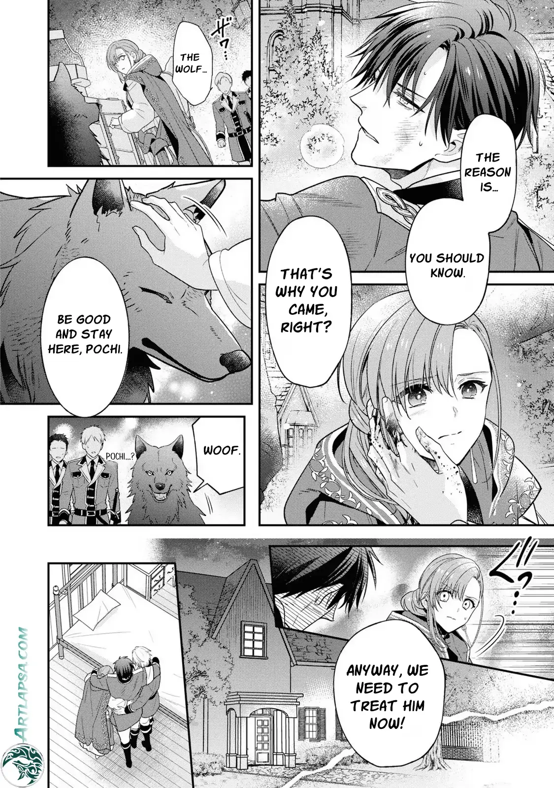 The white witch was not supposed to be part of the test Chapter 10 page 18 - 