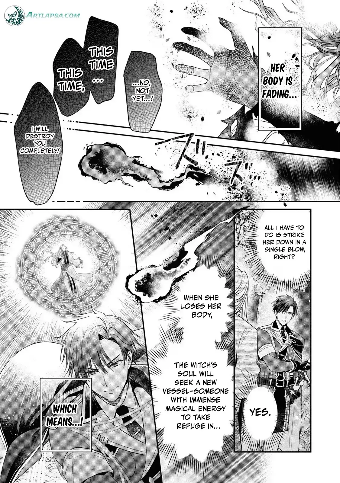 The white witch was not supposed to be part of the test Chapter 12 page 25 - 