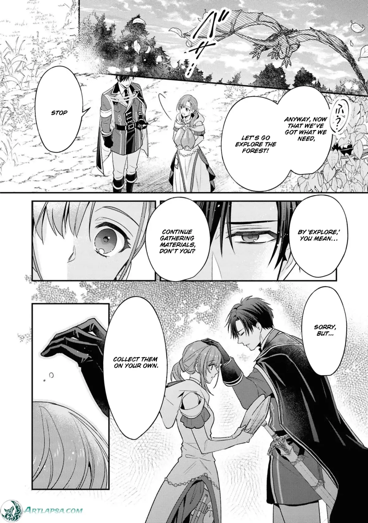 The white witch was not supposed to be part of the test Chapter 14 page 32 - 