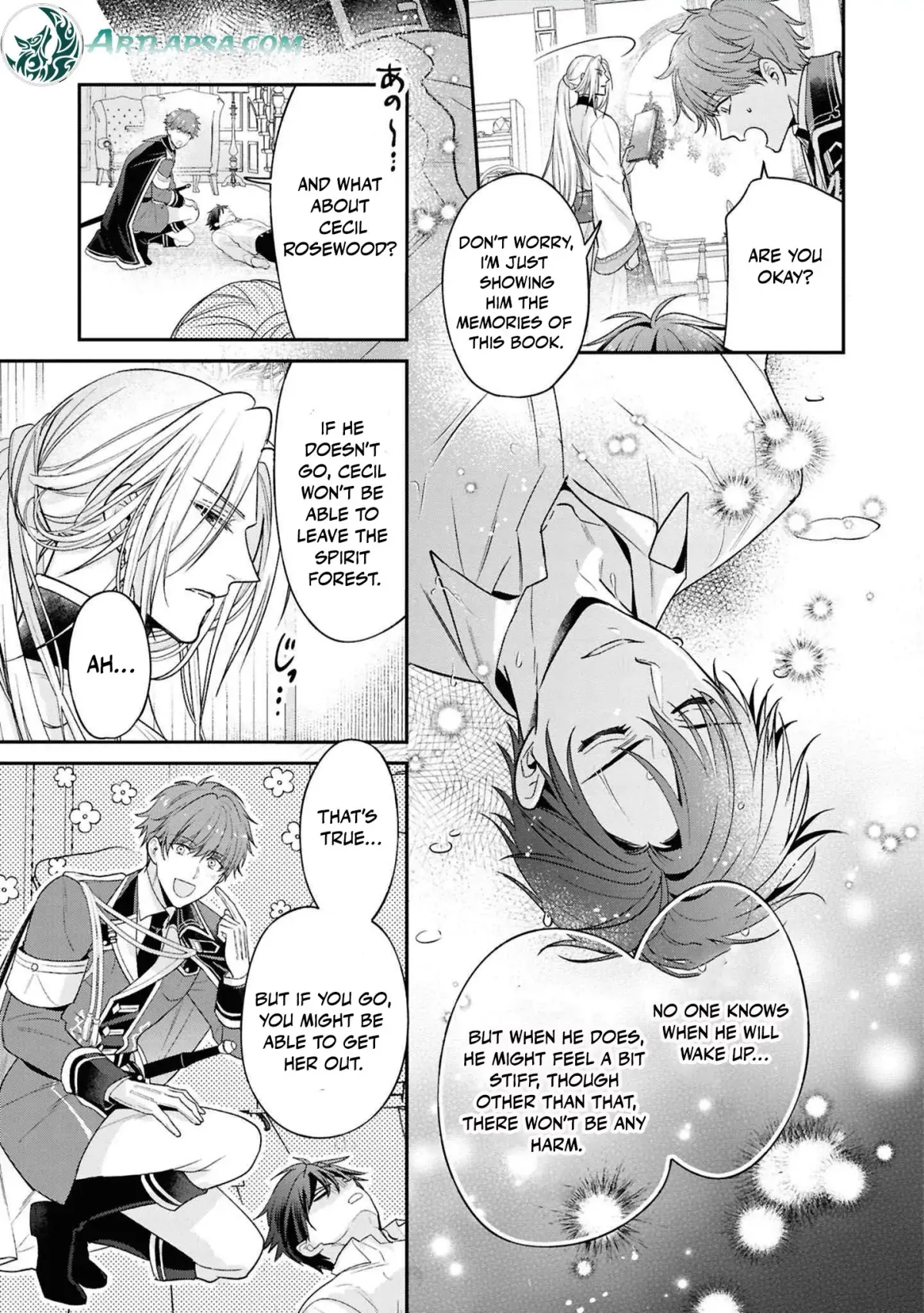 The white witch was not supposed to be part of the test Chapter 15 page 12 - 