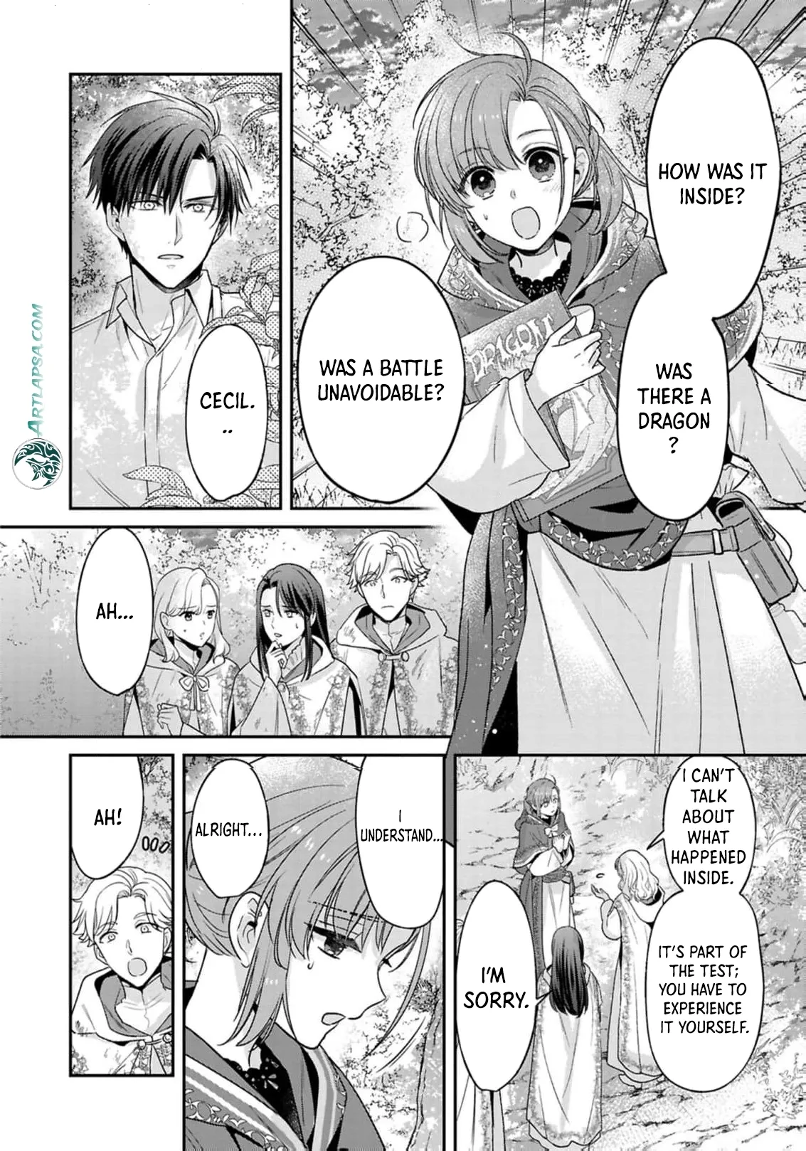 The white witch was not supposed to be part of the test Chapter 19 page 21 - 