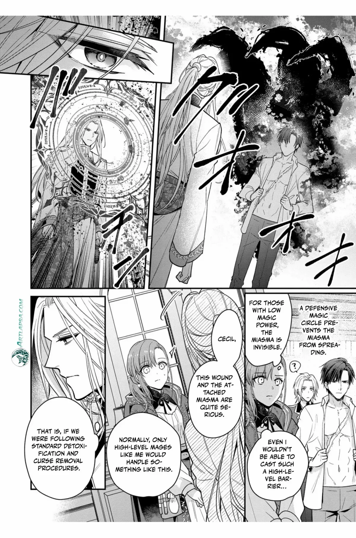 The white witch was not supposed to be part of the test Chapter 2 page 12 - 