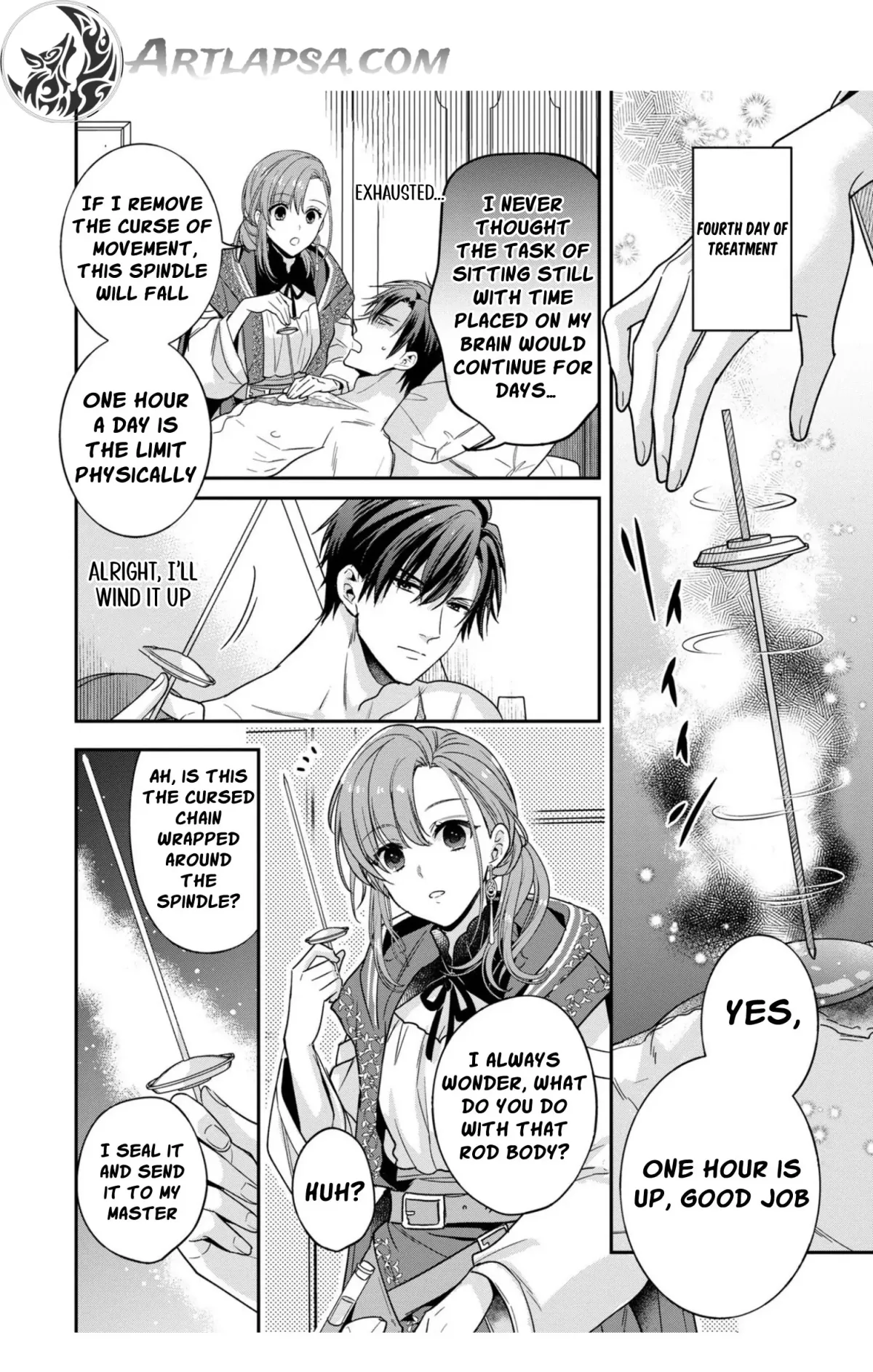 The white witch was not supposed to be part of the test Chapter 4 page 22 - 