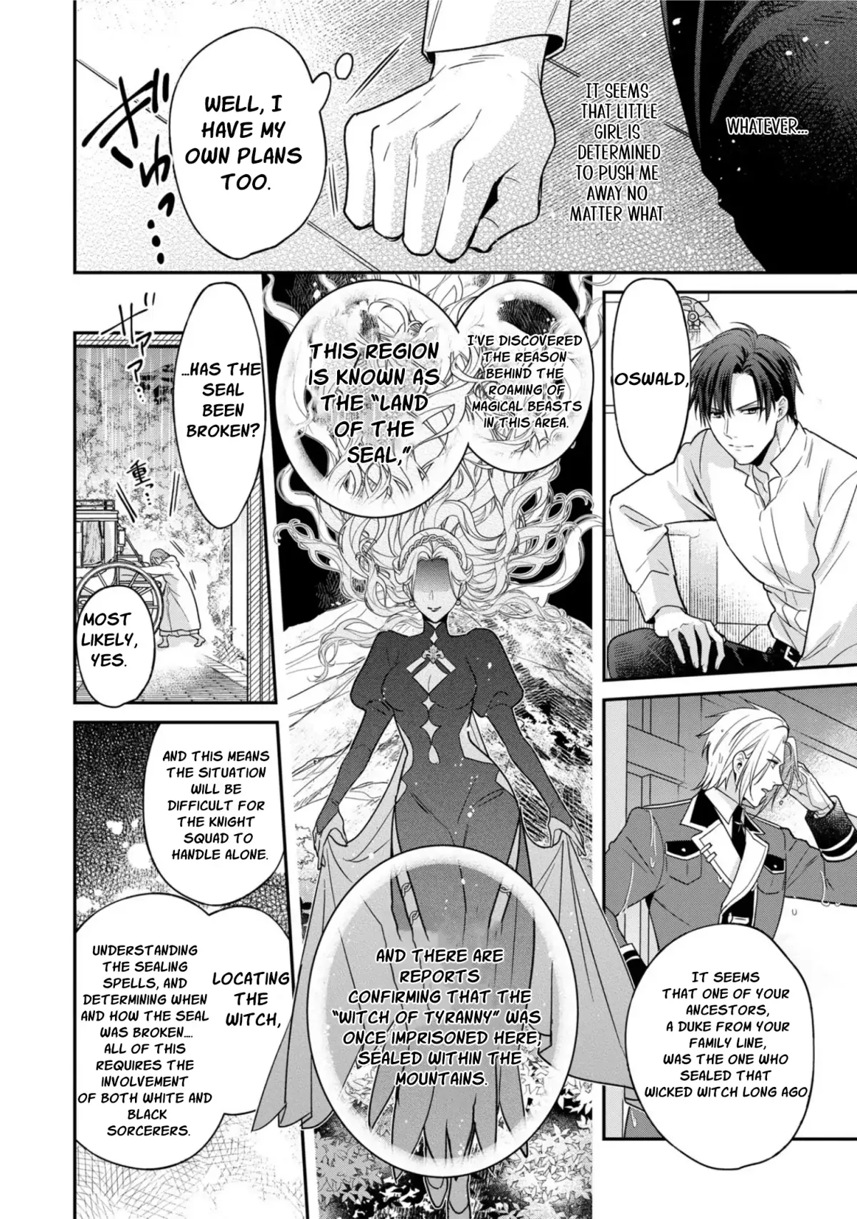 The white witch was not supposed to be part of the test Chapter 8 page 30 - 