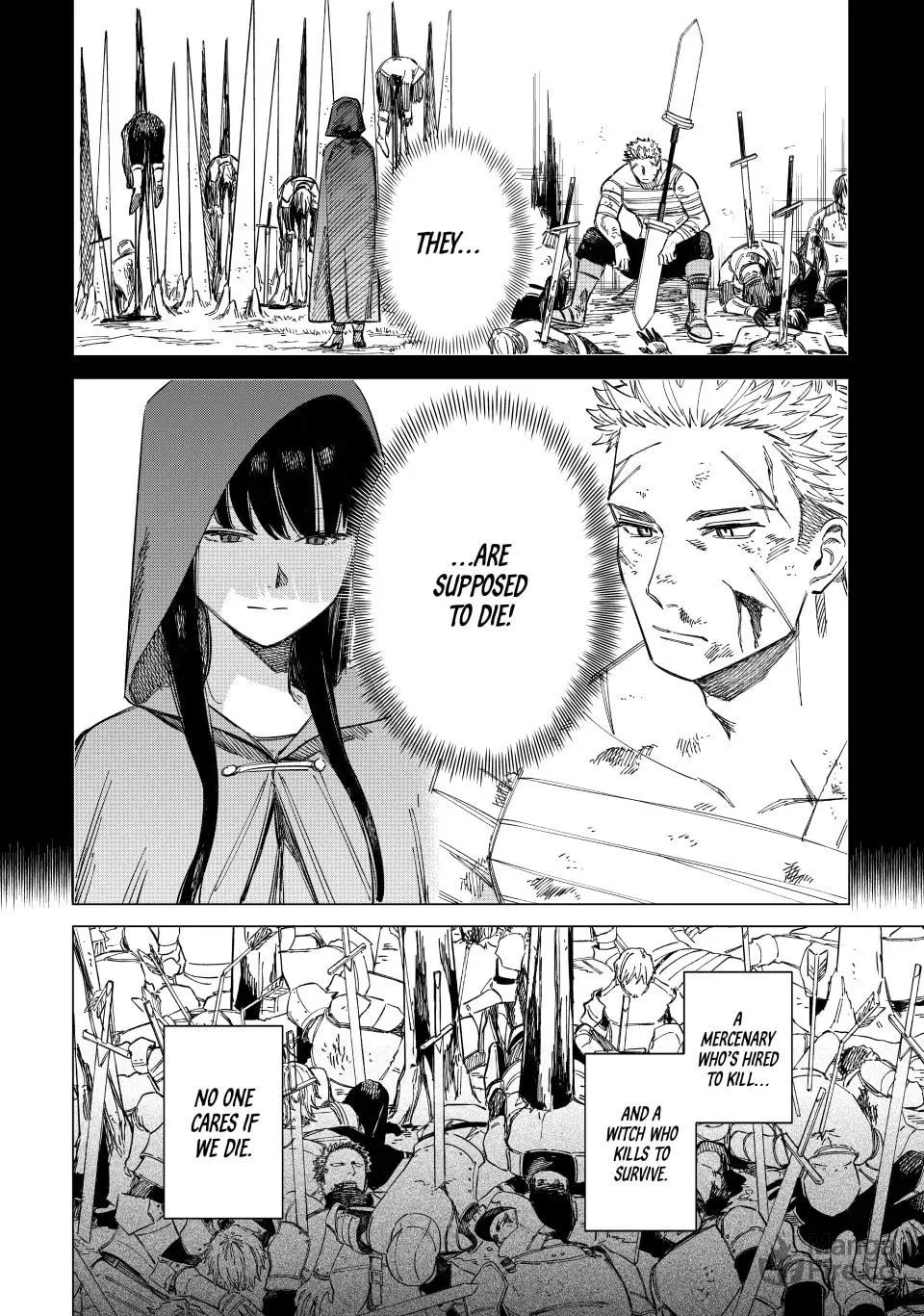 The Witch and the Mercenary Chapter 1 page 45 - 