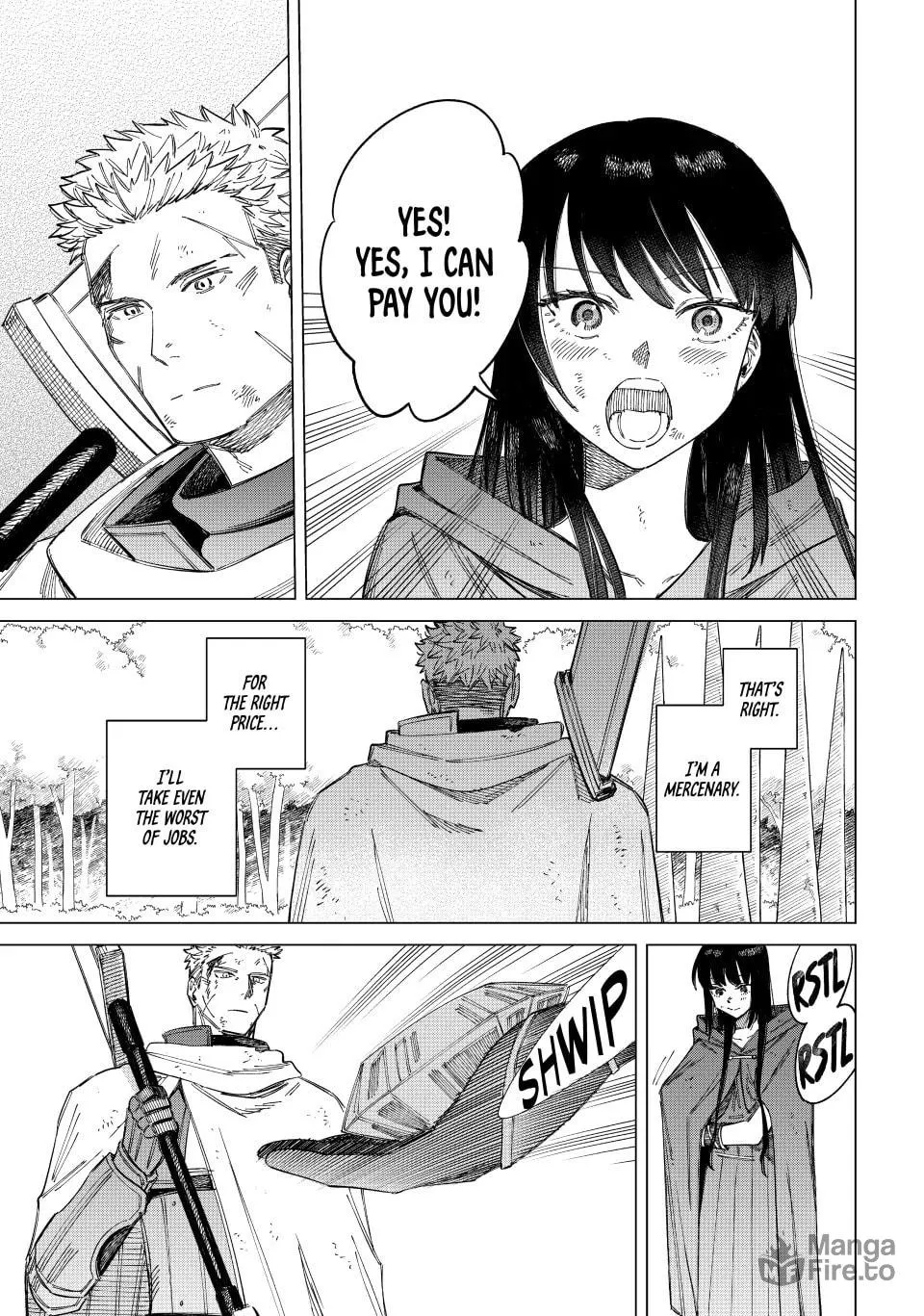 The Witch and the Mercenary Chapter 1 page 60 - 