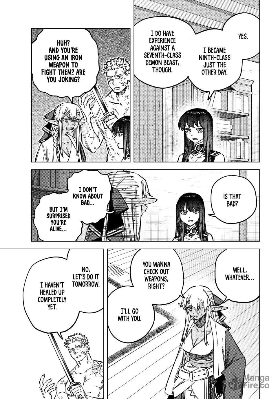 The Witch and the Mercenary Chapter 14.2 page 12 - 