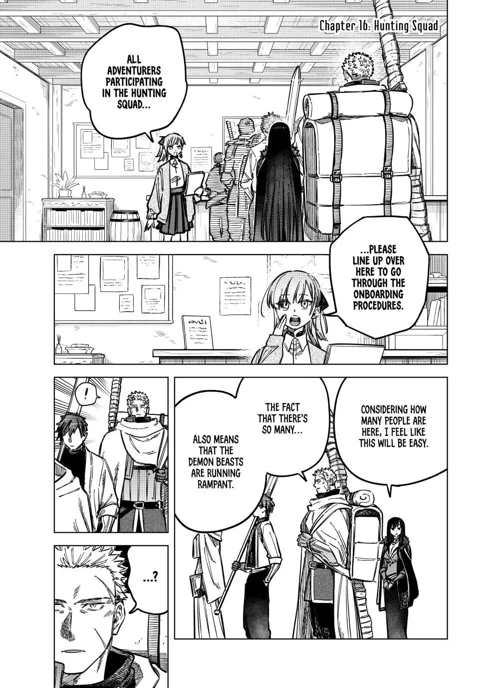 The Witch and the Mercenary Chapter 16 page 1 - 