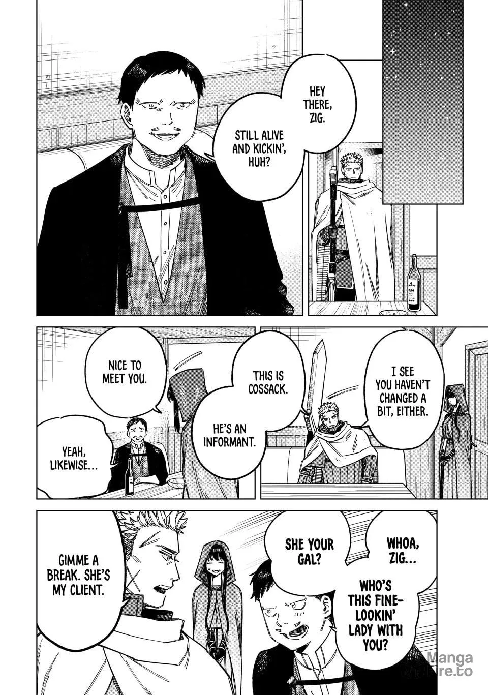 The Witch and the Mercenary Chapter 2 page 12 - 