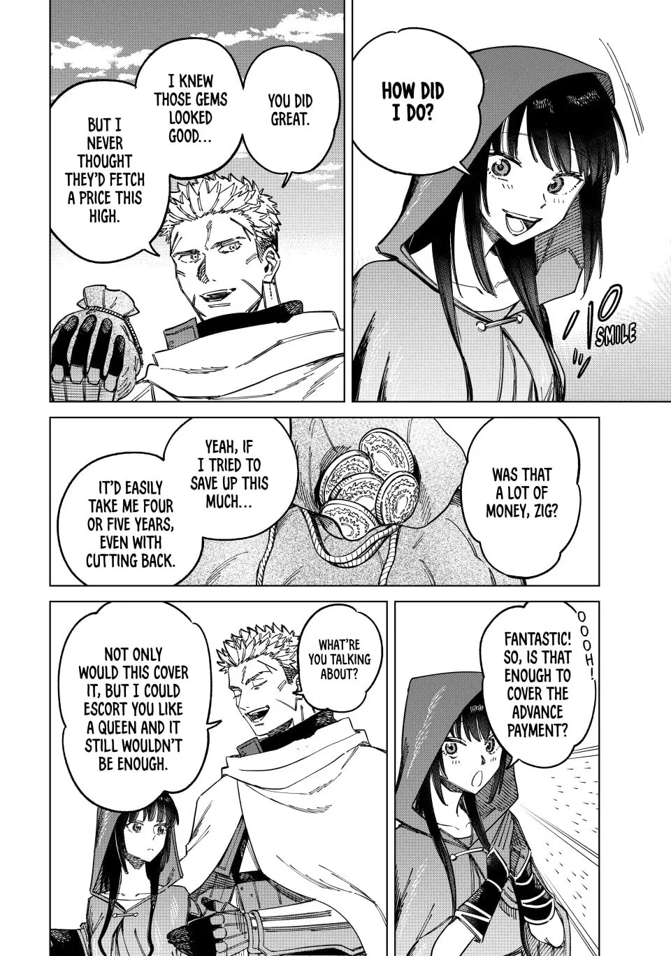 The Witch and the Mercenary Chapter 2 page 8 - 