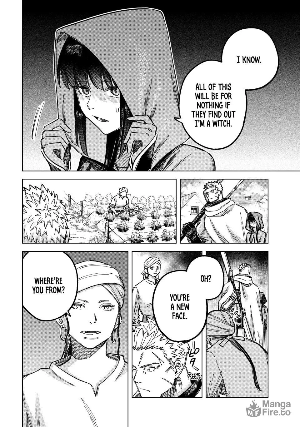 The Witch and the Mercenary Chapter 3 page 12 - 