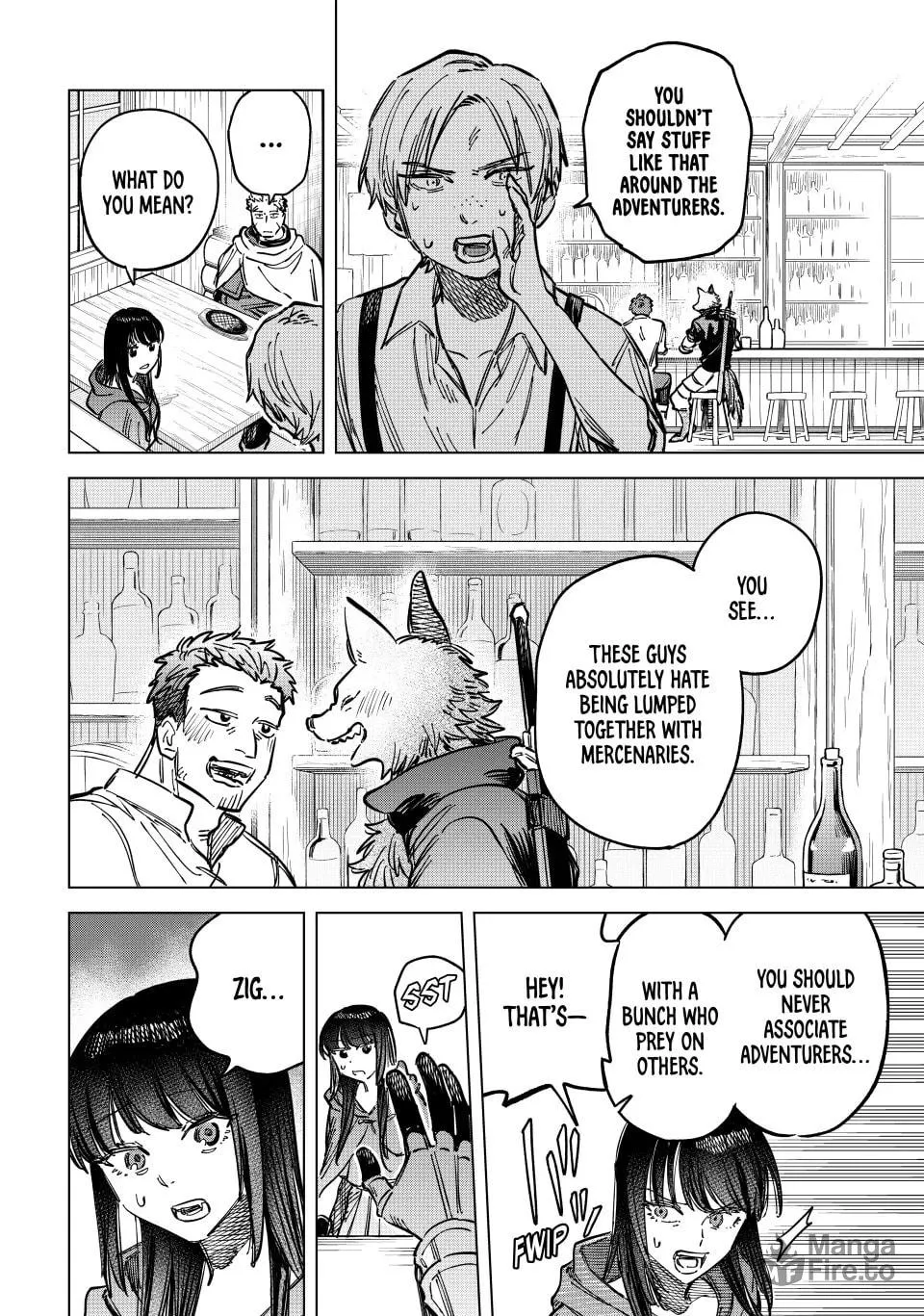 The Witch and the Mercenary Chapter 4 page 18 - 