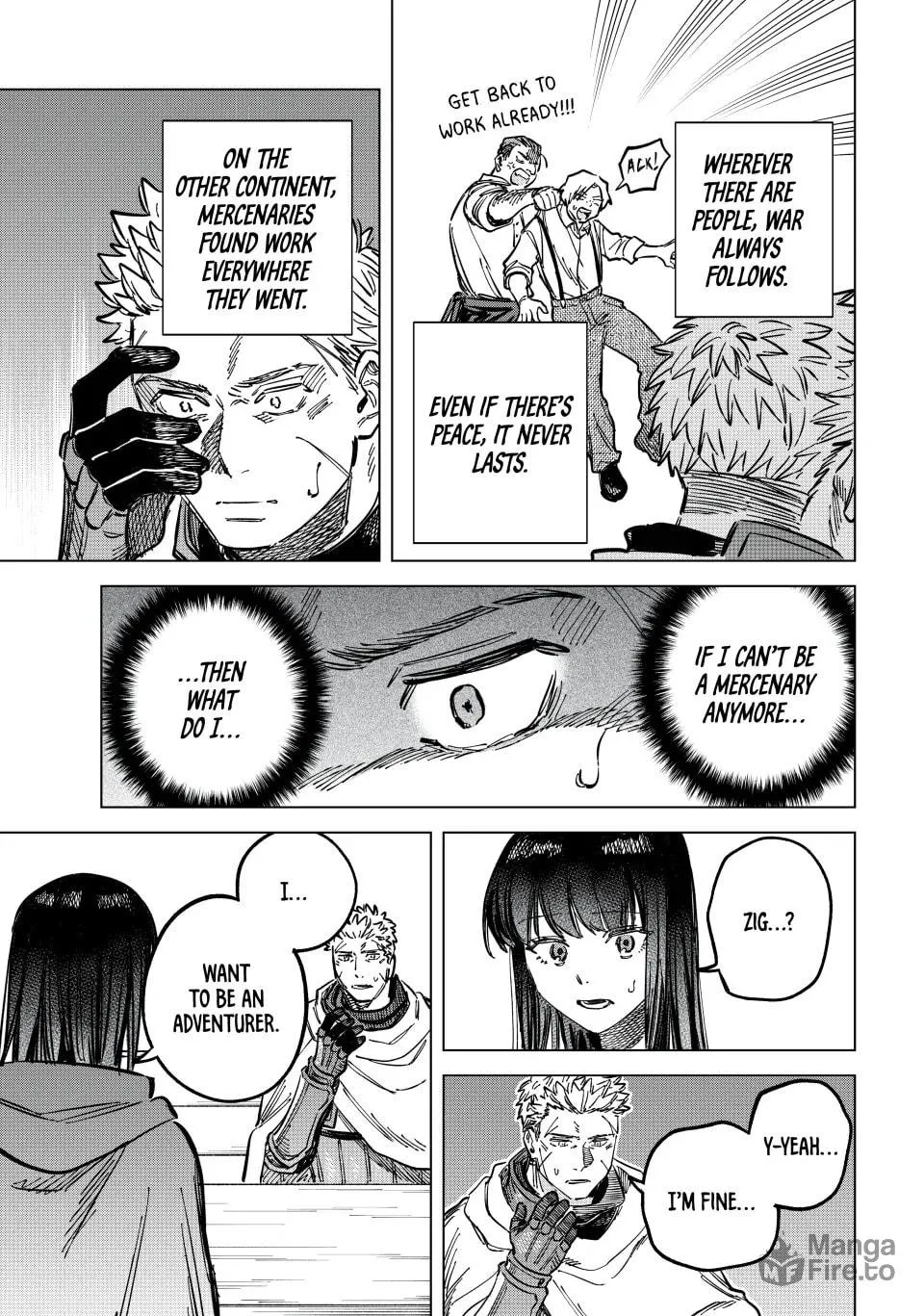 The Witch and the Mercenary Chapter 4 page 21 - 