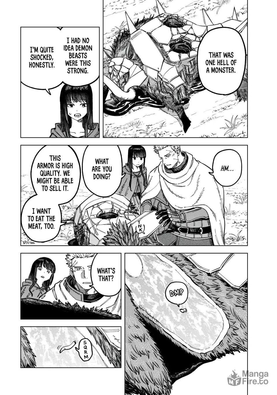 The Witch and the Mercenary Chapter 4 page 10 - 