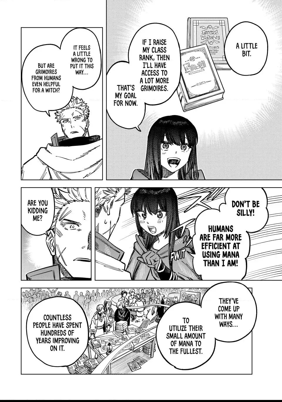The Witch and the Mercenary Chapter 5.1 page 8 - 