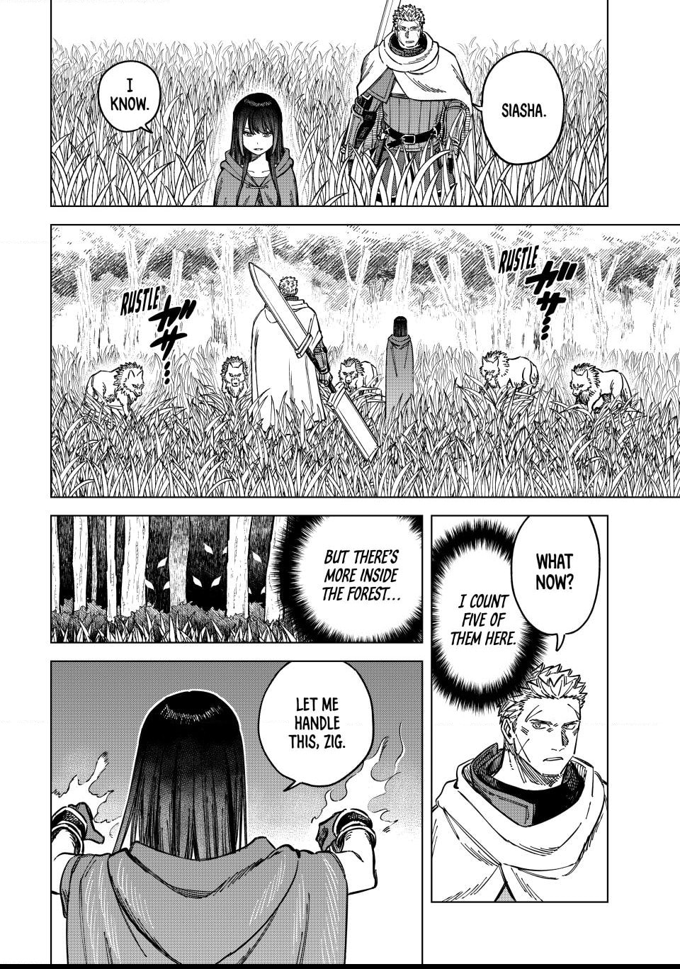 The Witch and the Mercenary Chapter 5.2 page 2 - 