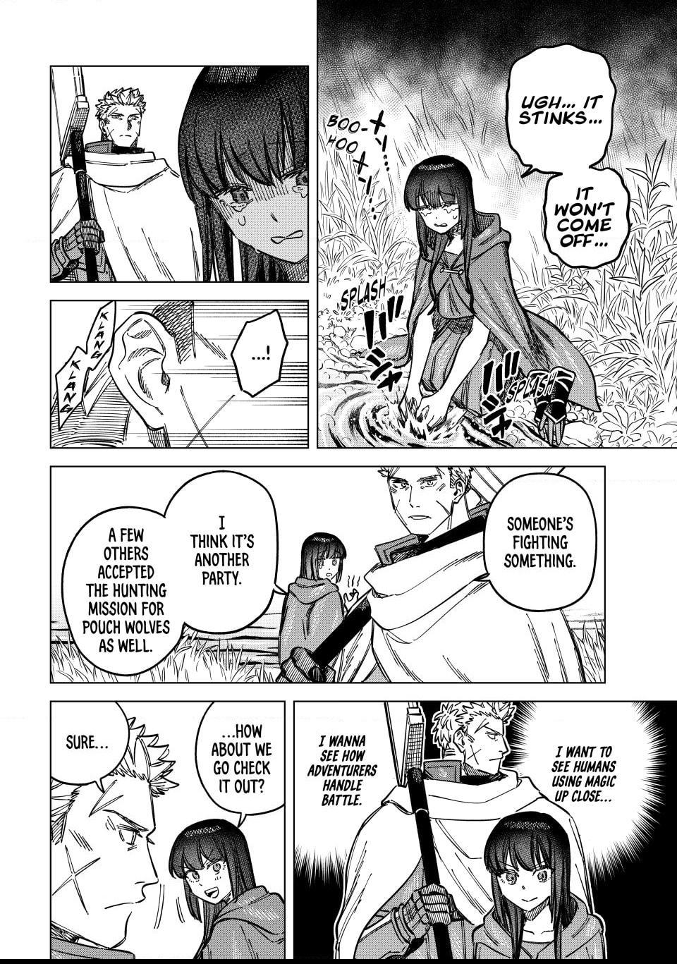 The Witch and the Mercenary Chapter 5.2 page 12 - 
