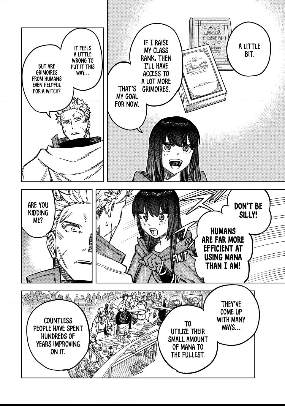 The Witch and the Mercenary Chapter 5.2 page 8 - 