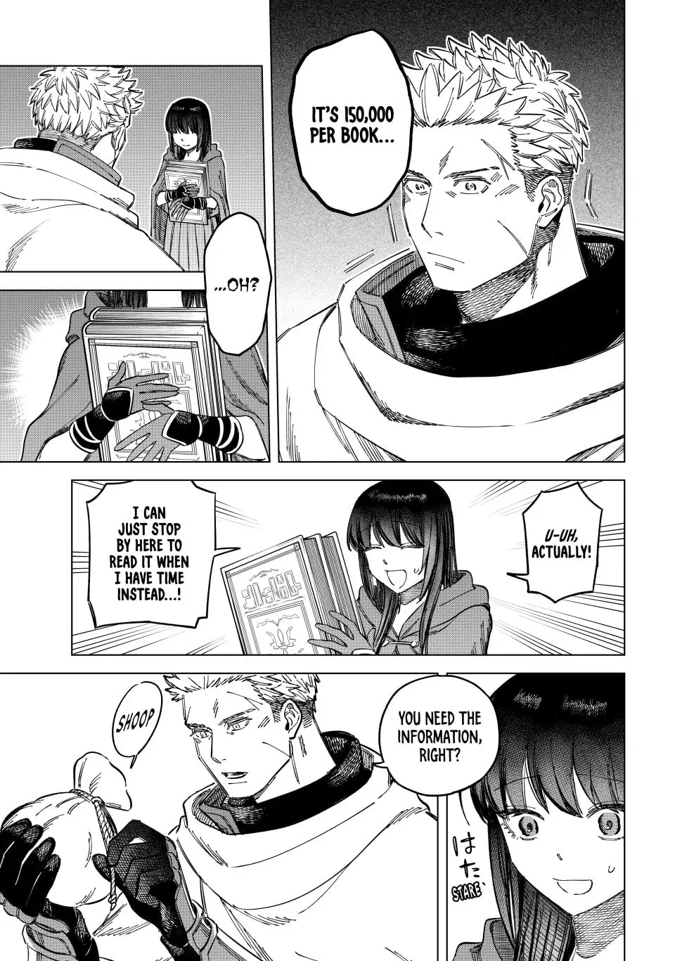 The Witch and the Mercenary Chapter 5 page 11 - 