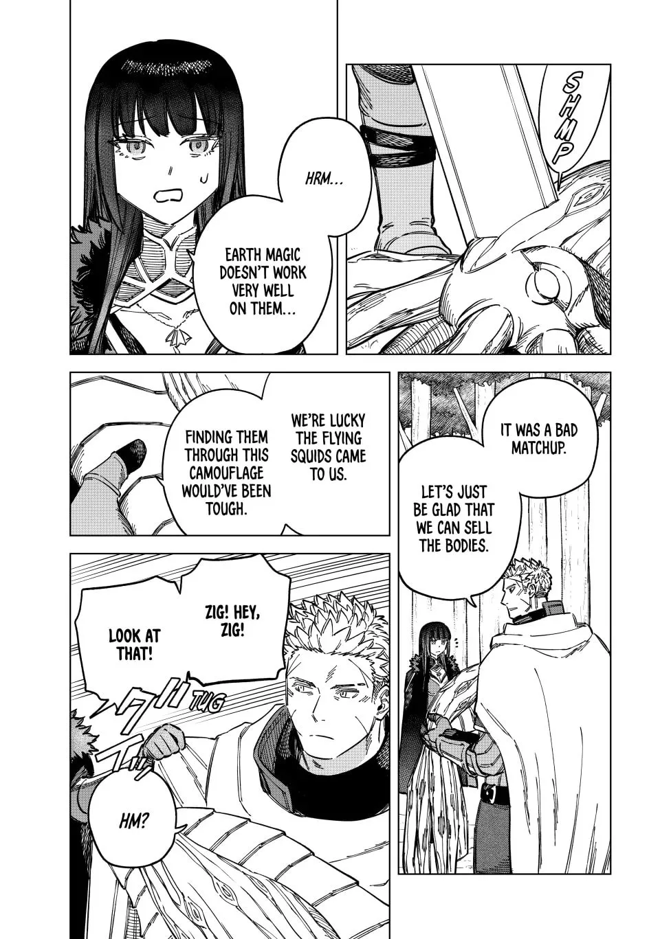 The Witch and the Mercenary Chapter 9.1 page 16 - 