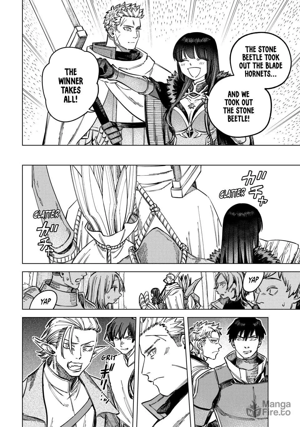 The Witch and the Mercenary Chapter 9.2 page 10 - 