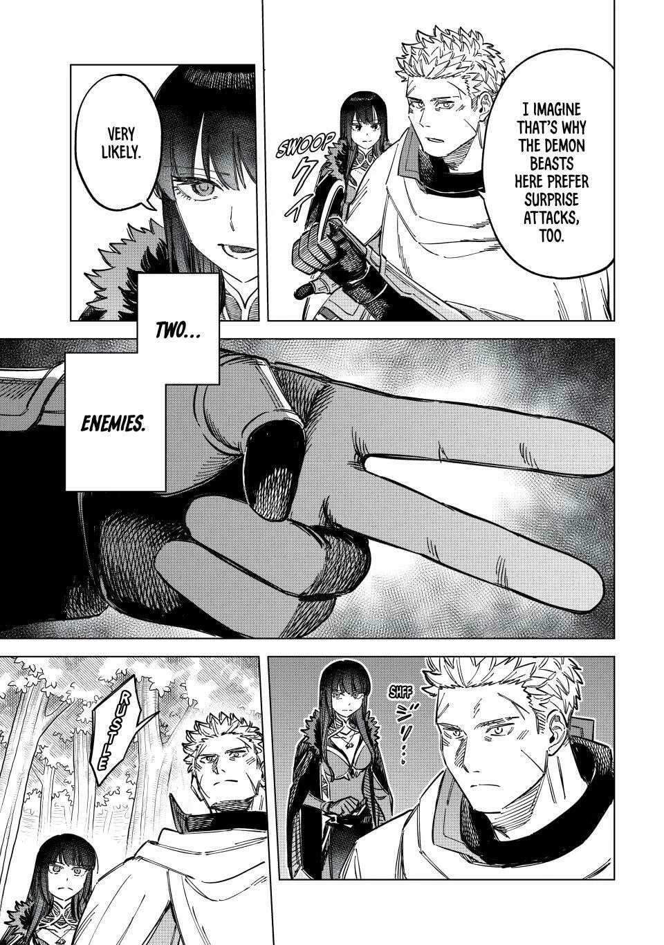 The Witch and the Mercenary Chapter 9 page 11 - 