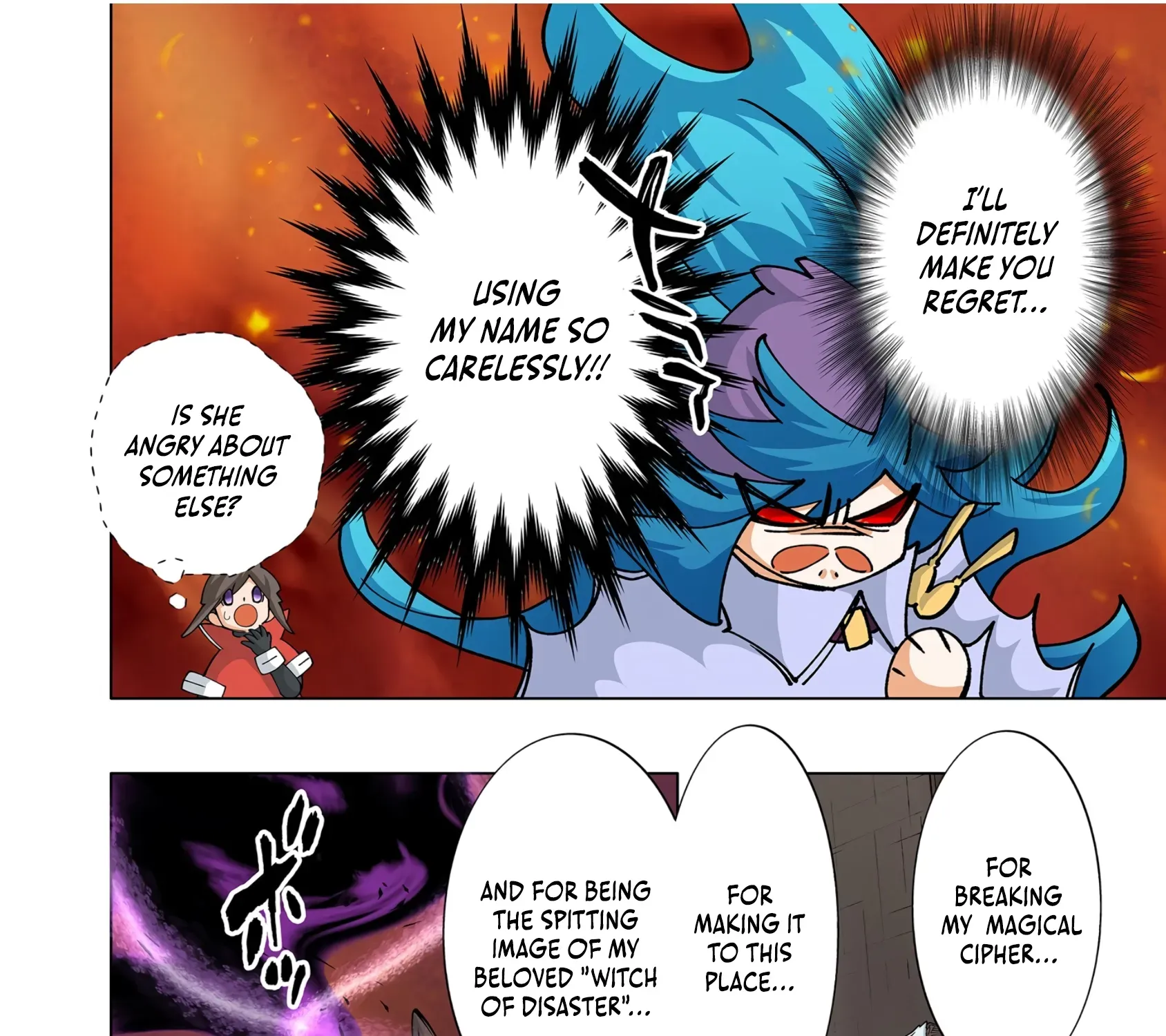 The Witch of Disaster Wants to Live Freely Chapter 11 page 8 - 