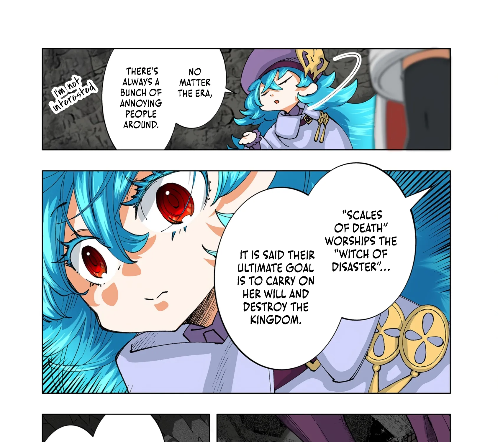 The Witch of Disaster Wants to Live Freely Chapter 18 page 32 - 