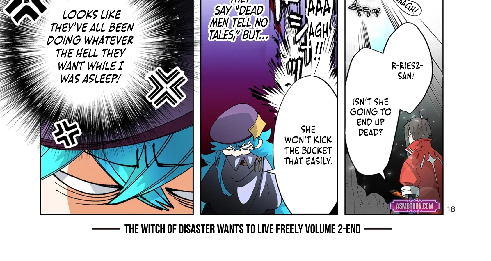 The Witch of Disaster Wants to Live Freely Chapter 18 page 37 - 