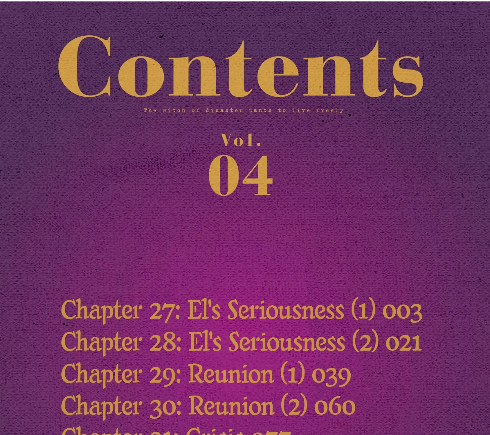 The Witch of Disaster Wants to Live Freely Chapter 27 page 6 - 