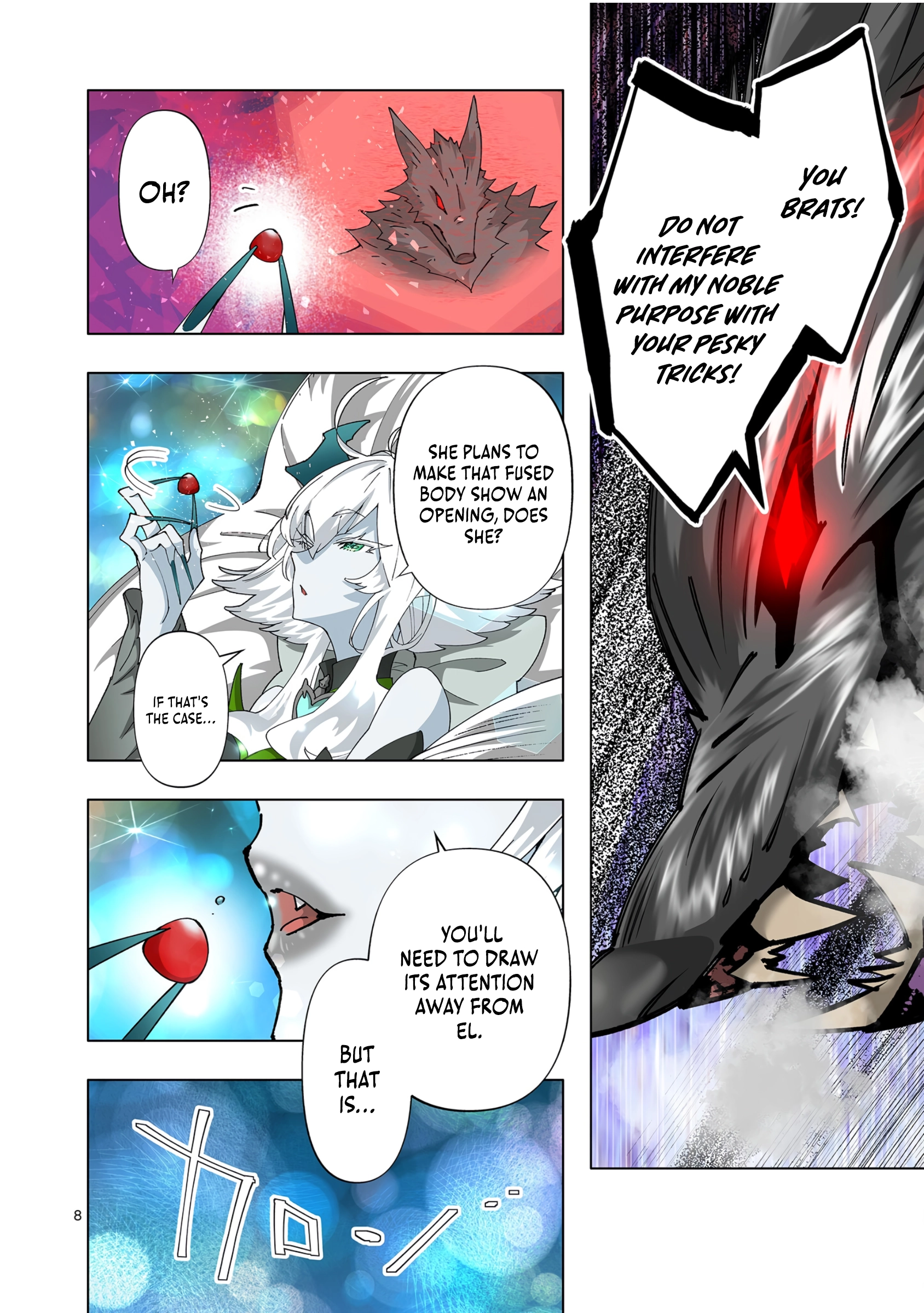 The Witch of Disaster Wants to Live Freely Chapter 32 page 9 - 