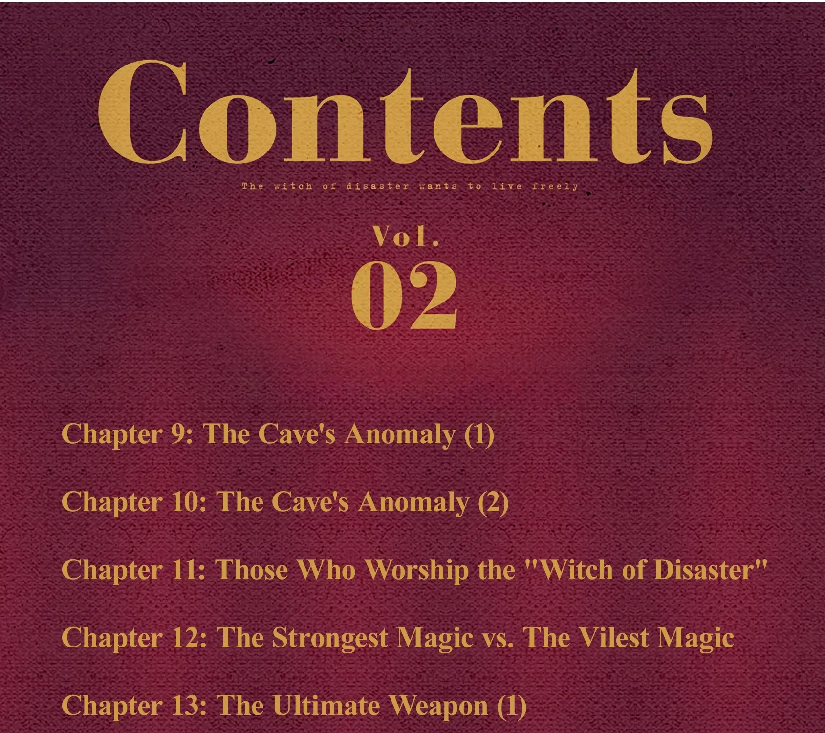 The Witch of Disaster Wants to Live Freely Chapter 9 page 8 - 
