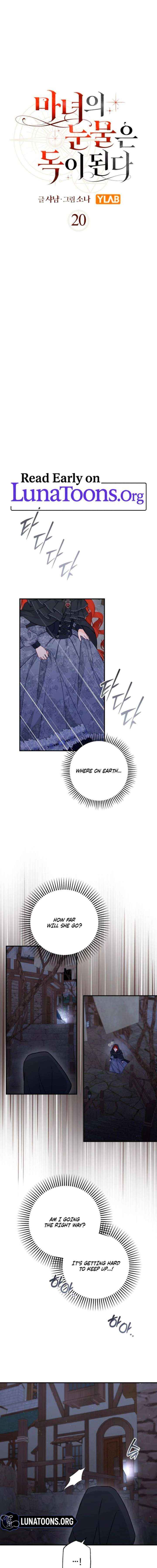 The Witch’s Tears Become Poison Chapter 20 page 1 - 