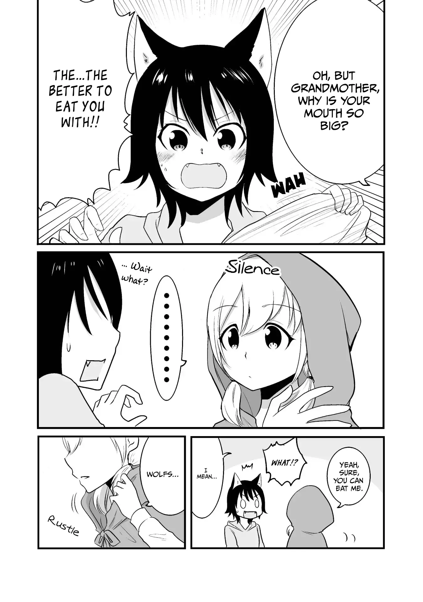 The Wolf and Her Little Red Riding Hood Chapter 1 page 4 - 