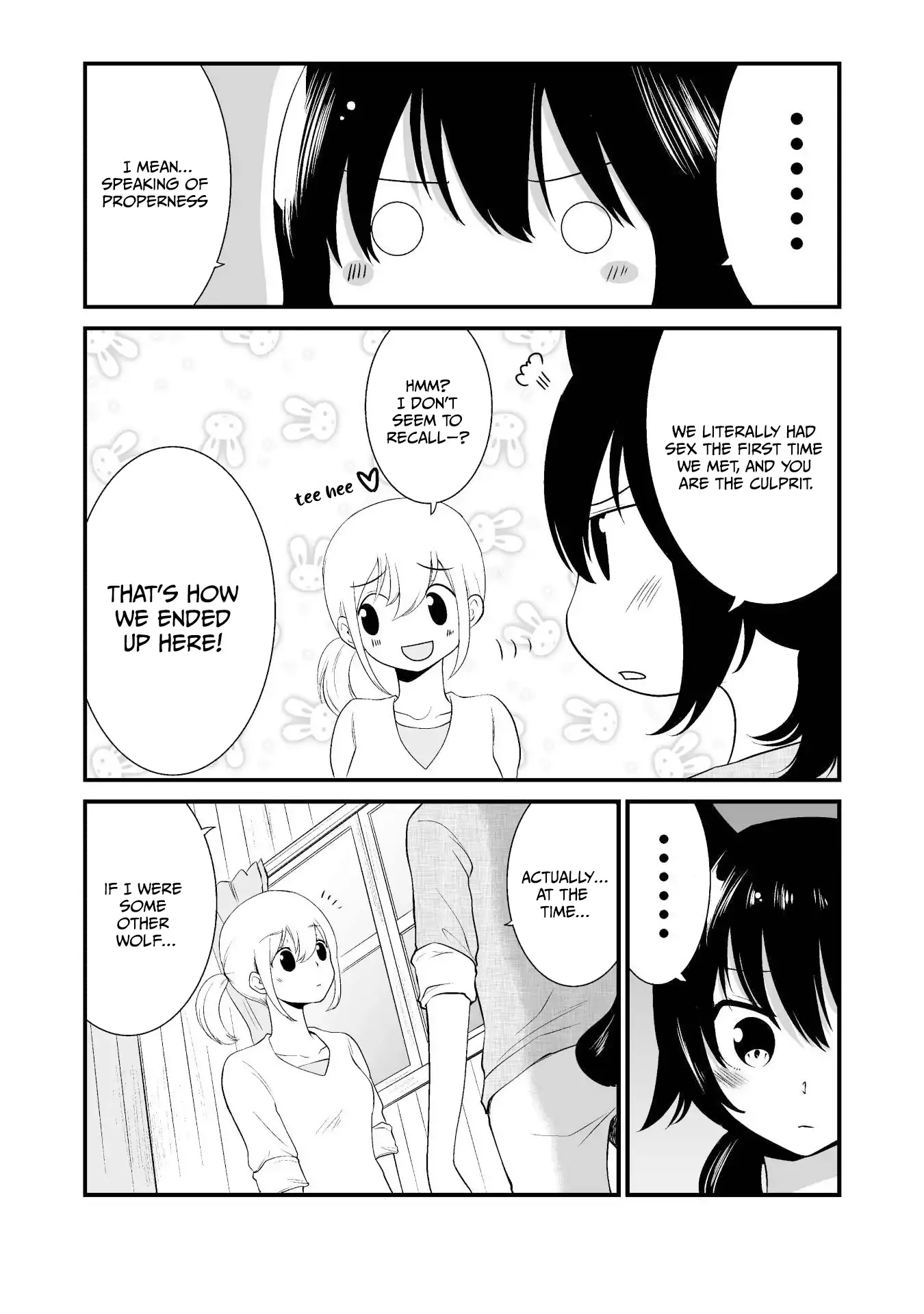 The Wolf and Her Little Red Riding Hood Chapter 13 page 4 - 
