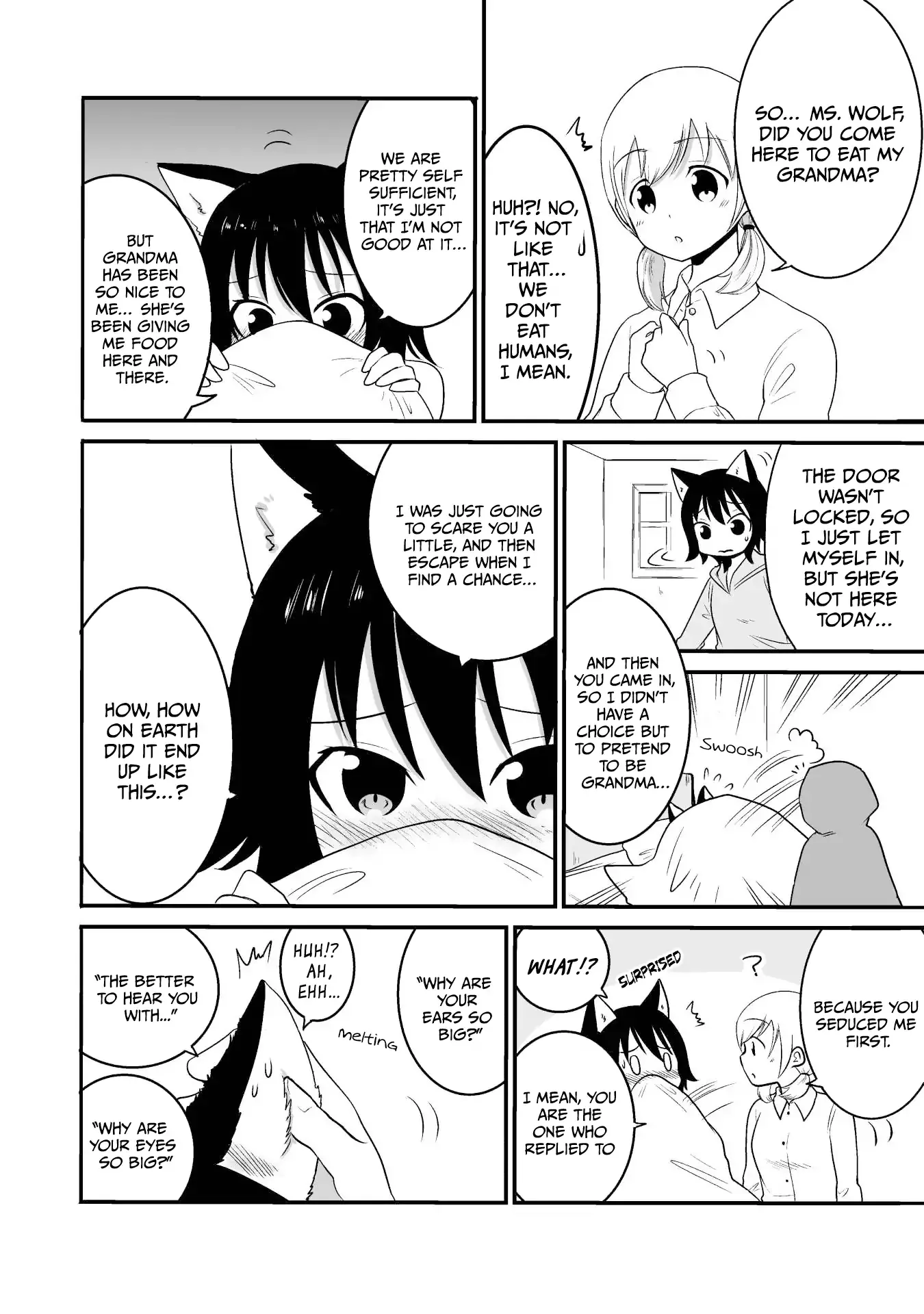 The Wolf and Her Little Red Riding Hood Chapter 2 page 2 - 