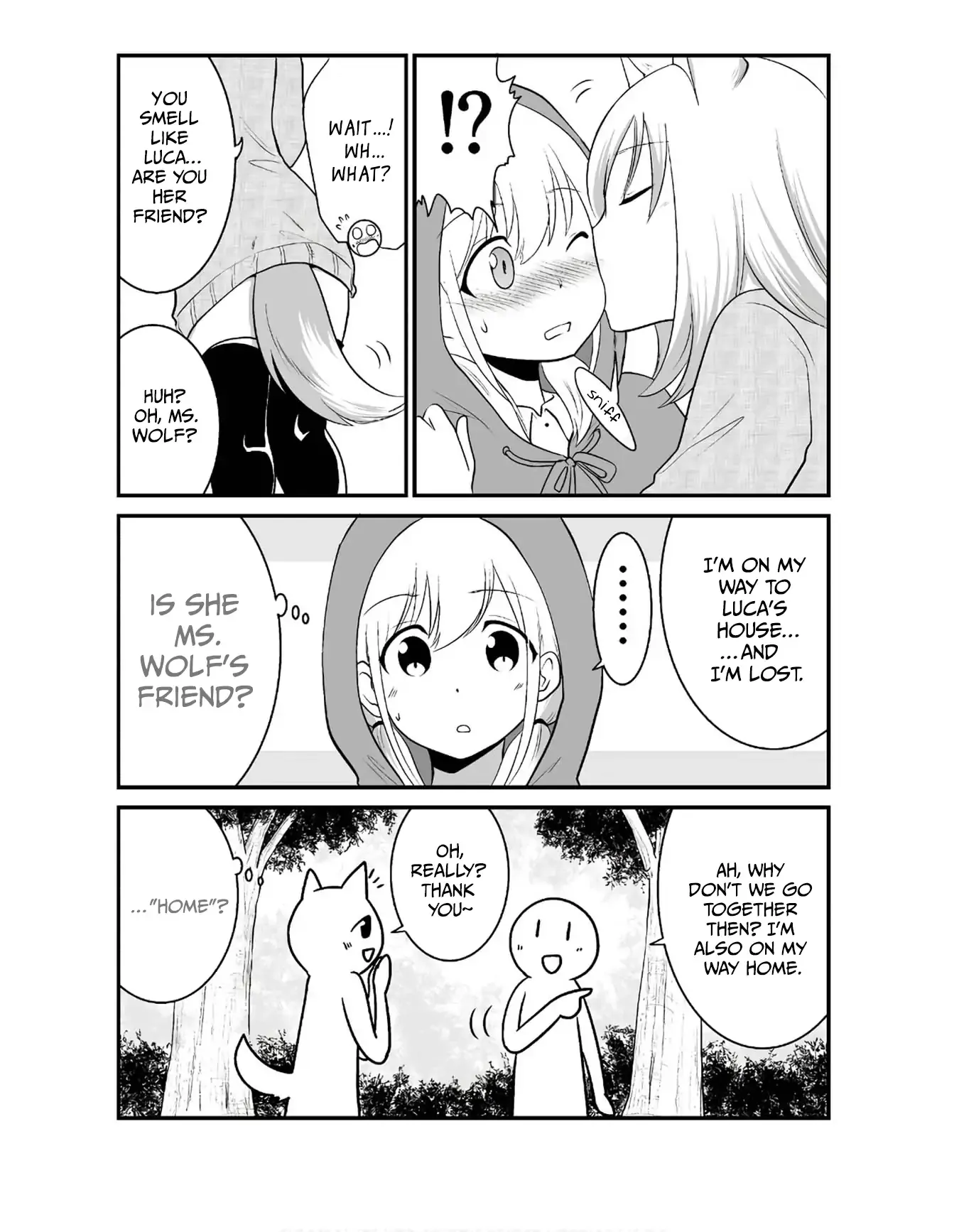 The Wolf and Her Little Red Riding Hood Chapter 32 page 4 - 