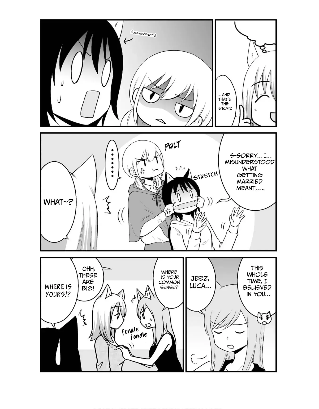The Wolf and Her Little Red Riding Hood Chapter 33 page 8 - 