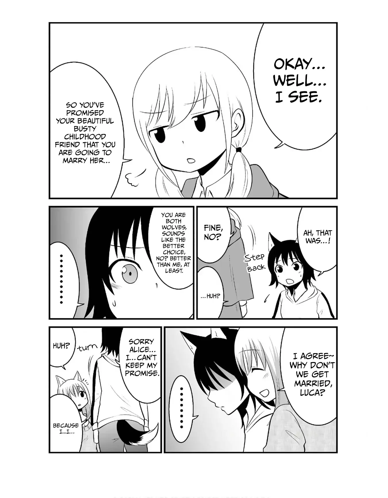 The Wolf and Her Little Red Riding Hood Chapter 33 page 9 - 