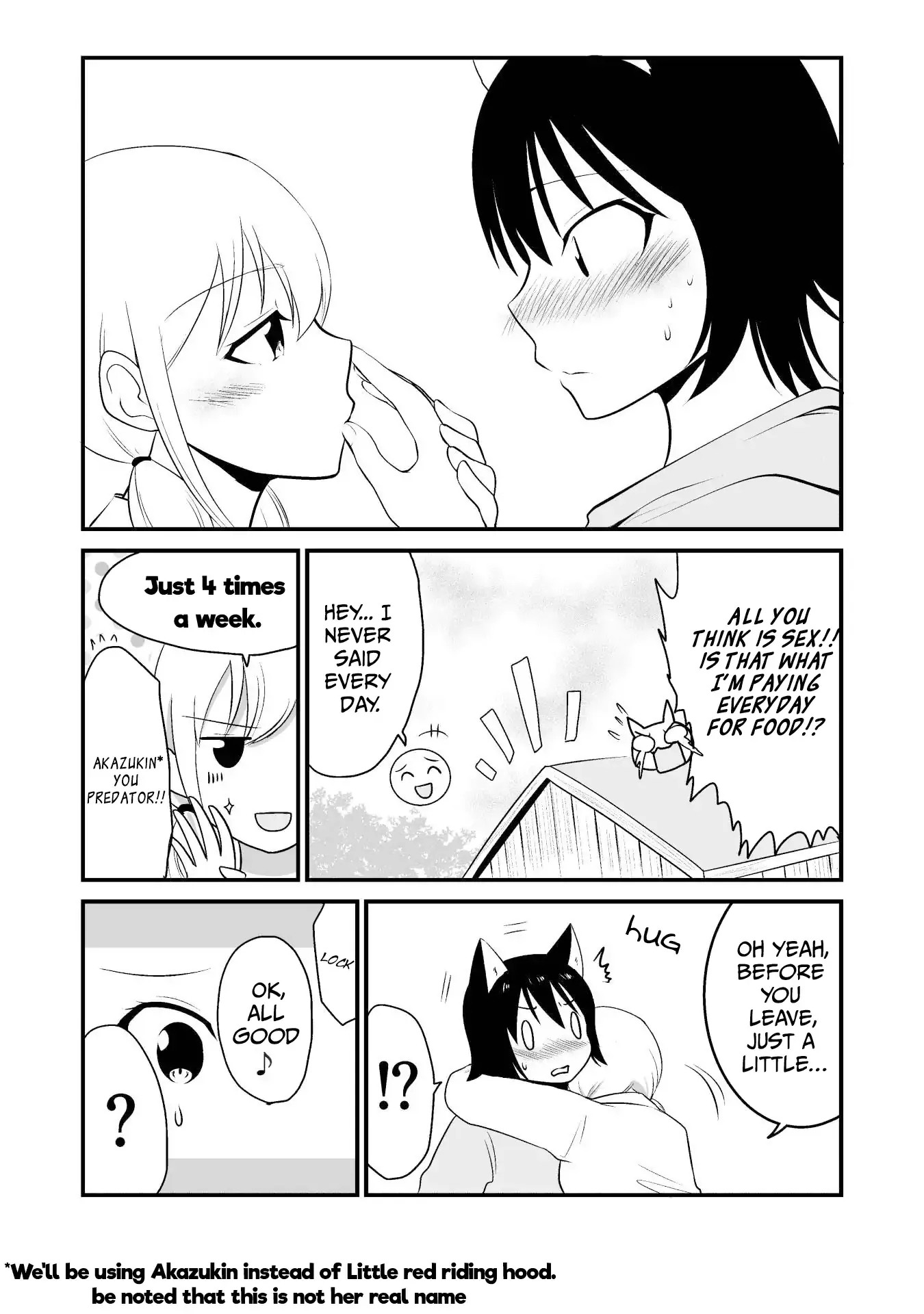 The Wolf and Her Little Red Riding Hood Chapter 5 page 4 - 