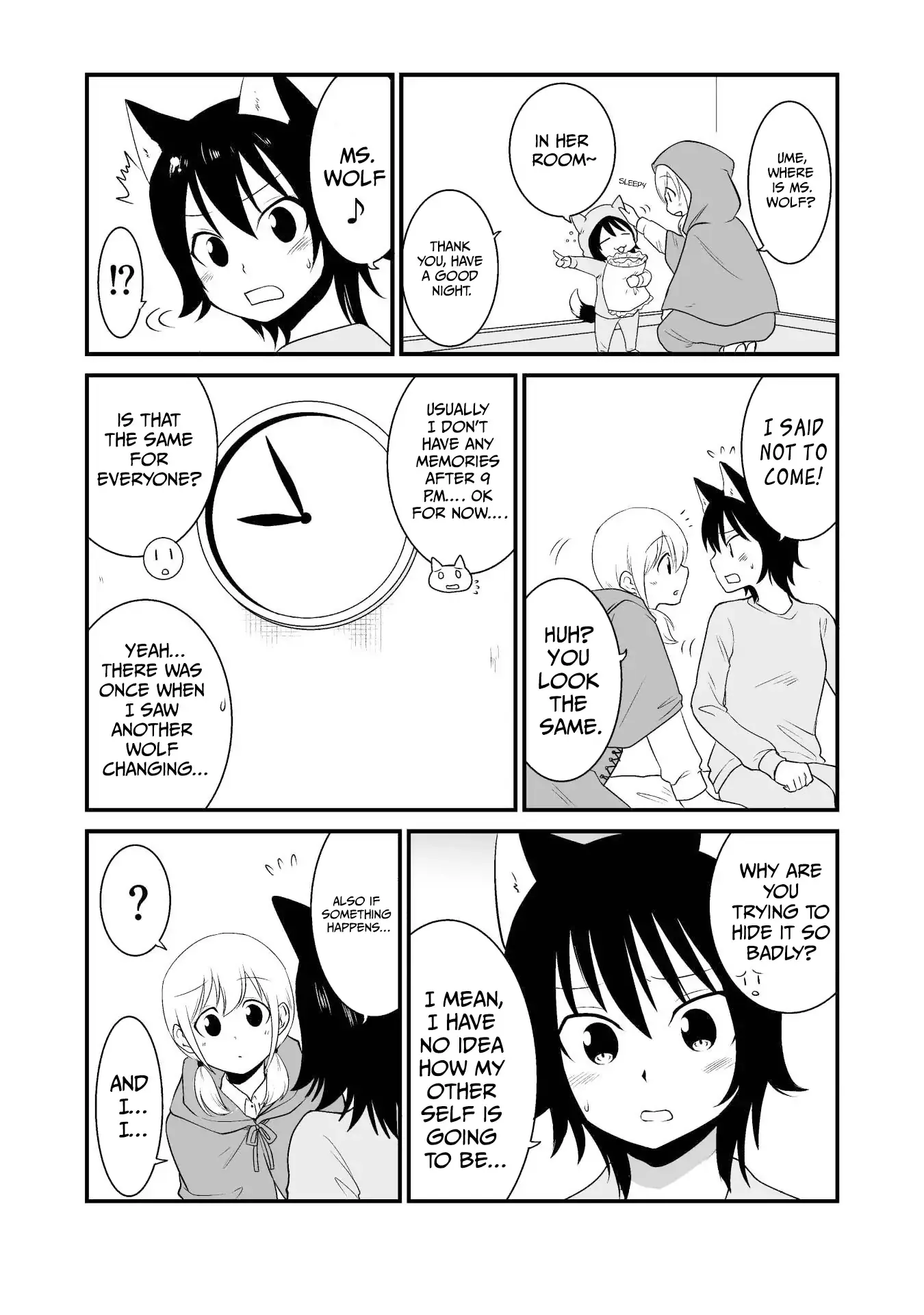 The Wolf and Her Little Red Riding Hood Chapter 8 page 4 - 