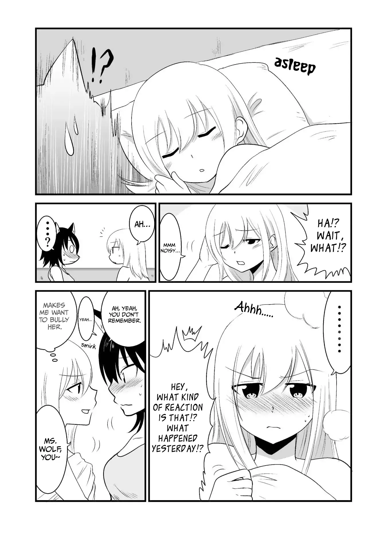 The Wolf and Her Little Red Riding Hood Chapter 8 page 9 - 