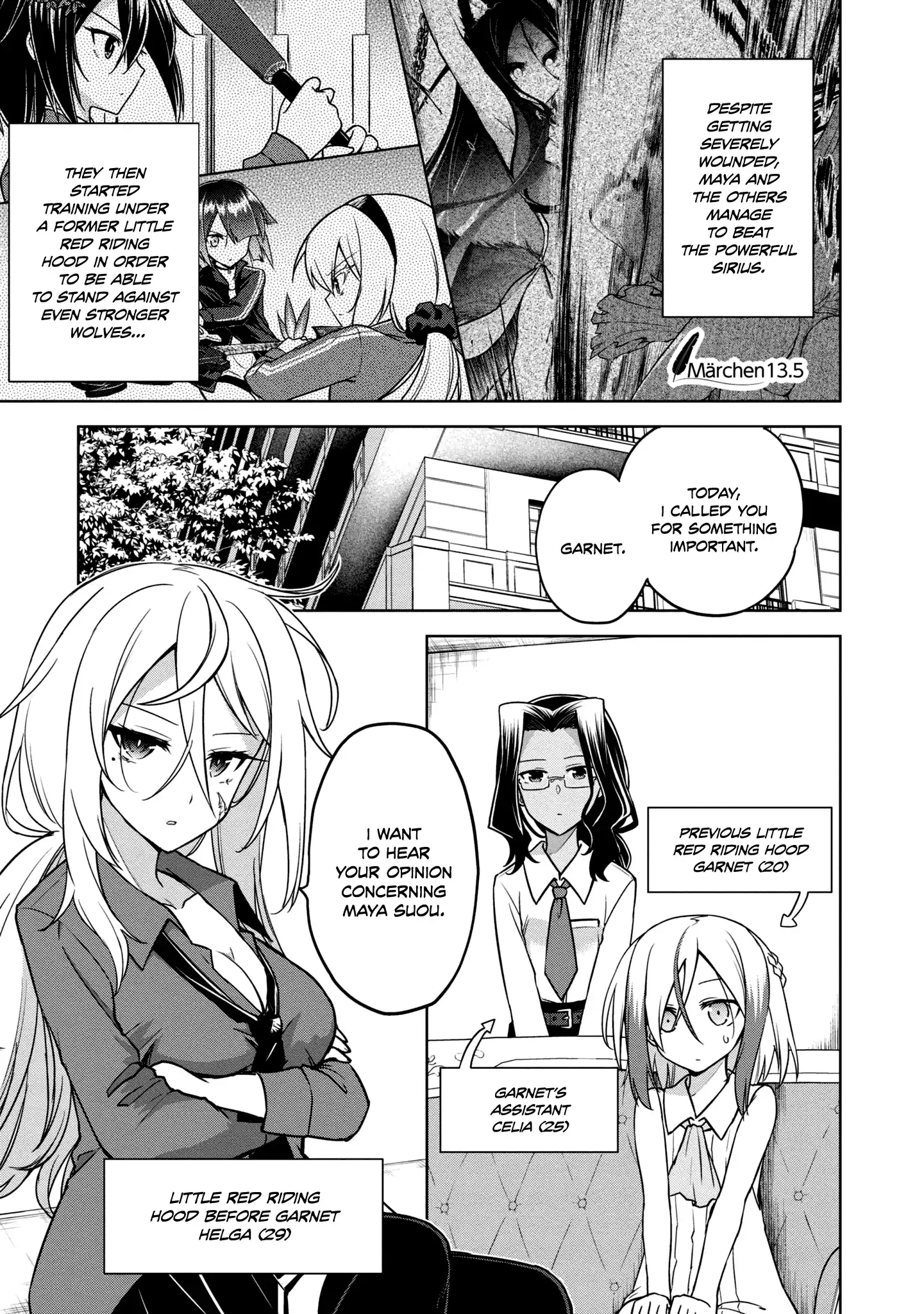 The Wolf in Love & Mille-Feuille Chapter 13.5 page 2 - 