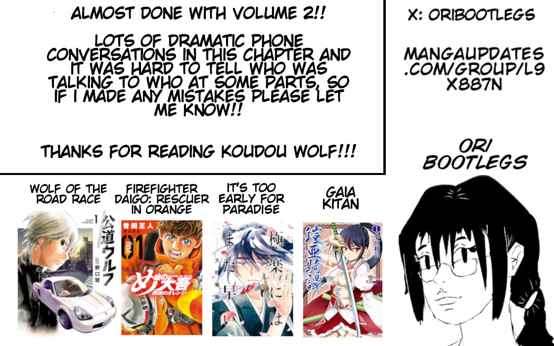 The Wolf of Road Race. Chapter 12 page 22 - 