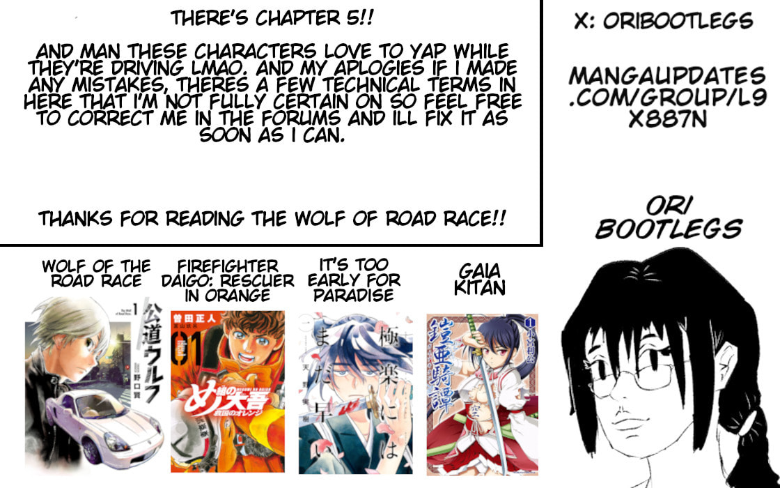 The Wolf of Road Race. Chapter 5 page 21 - 